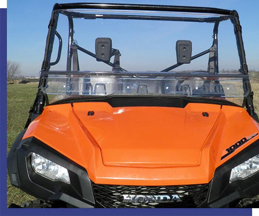 Honda UTV Windshields from 3 Star Industries - 3 Star UTV