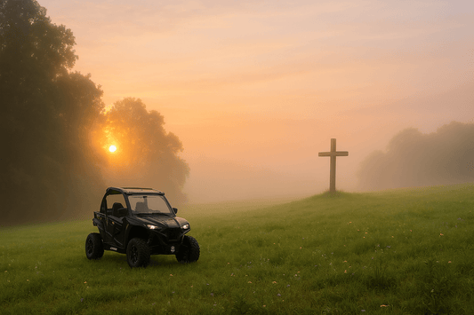 Through the resurrection, weβre not just patched upβweβre made new - 3 Star UTV
