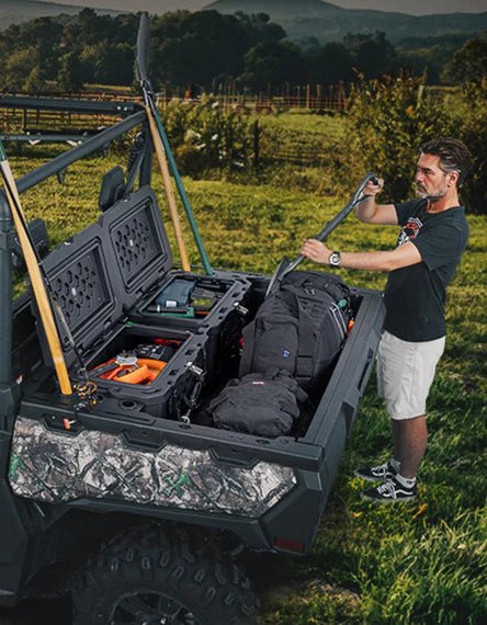 110L/29Gal UTV Bed Storage Box For CFMOTO Uforce 1000 | 1000XL - 3 Star UTV
