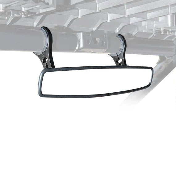 15" UTV Race Convex Center Mirror with 3/4 1.75" or 2" Clamps - 3 Star UTV