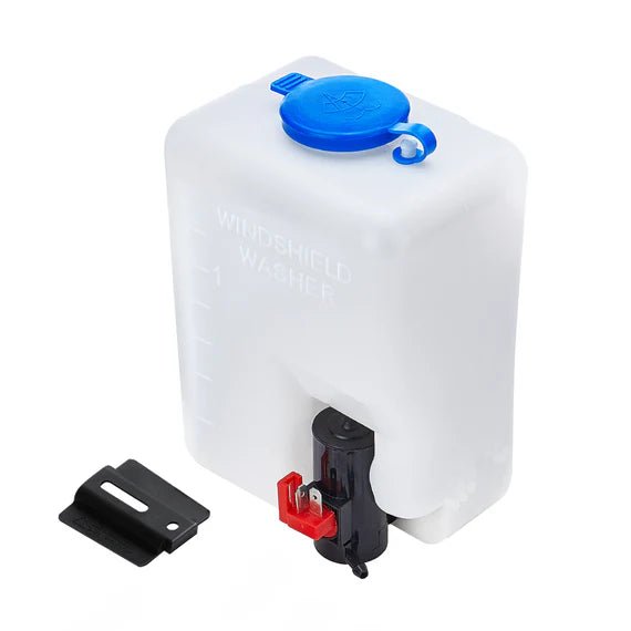1.5L Universal Car Windshield Washer Pump Reservoir Bottle Kit - 3 Star UTV