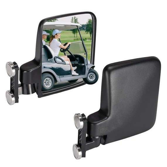 220Lbs Magnetic Side Mirrors for UTV Golf Cart Tractor Forklifts - 3 Star UTV