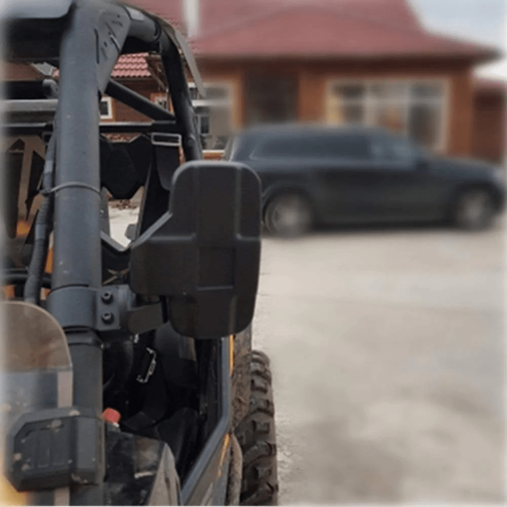 360 Degree Adjustable Side Mirrors with 1.75" - 2" Roll Bar Cage (1 pair) - 3 Star UTV