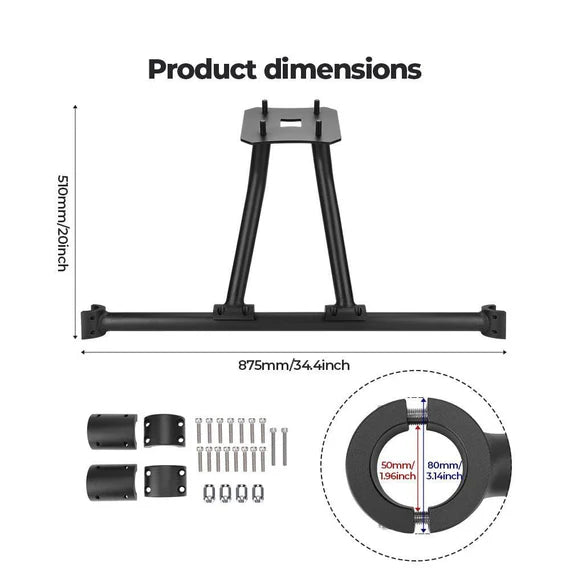 Spare Tire Mount for Polaris RZR PRO XP 2020-2024