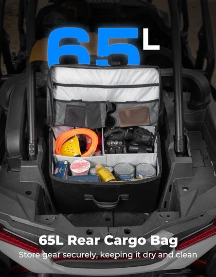 65L UTV Rear Cargo Storage Bag for RZR XP 1000/ RZR PRO XP 1000 - 3 Star UTV