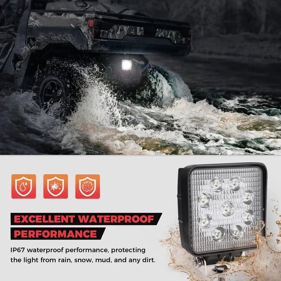 Backup Light for Polaris Ranger 1000 XP/Crew 2018 - 2024 - 3 Star UTV