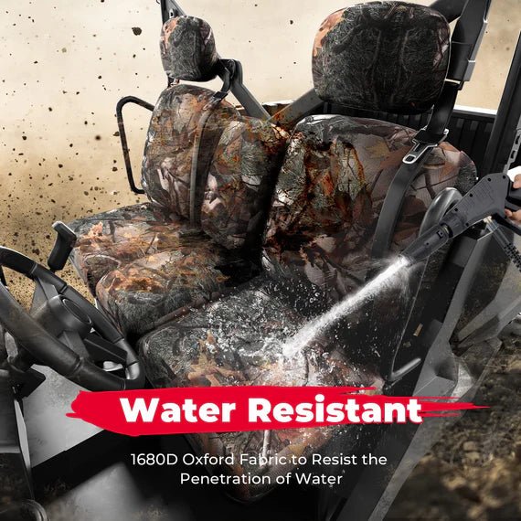 Camouflage Seat Cover for Can Am Defender HD5|7|8|9|10 - 3 Star UTV
