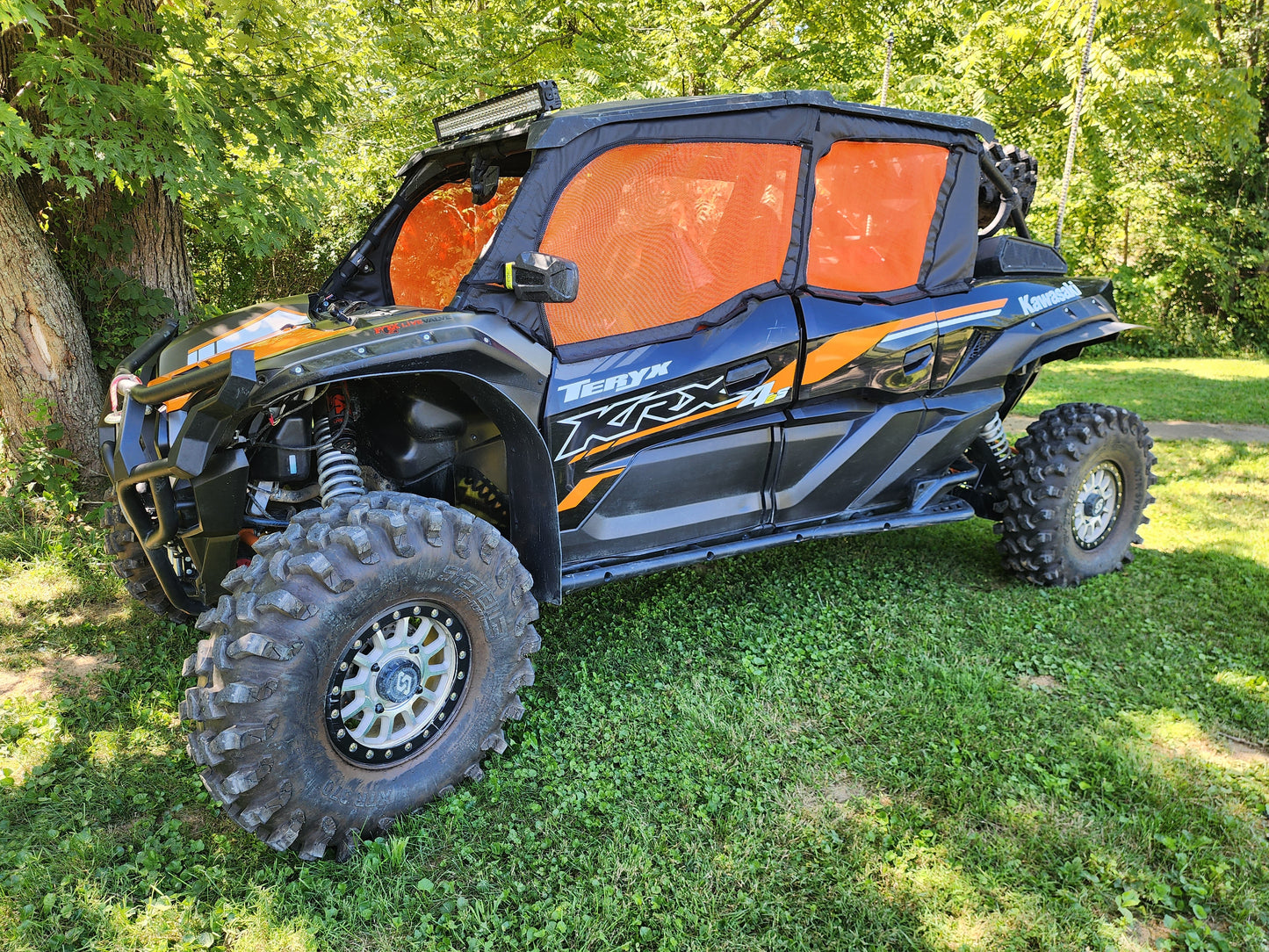 CFMoto ZForce 800 Trail/950 Sport - Rear Panel with Mesh Windows - 3 Star UTV