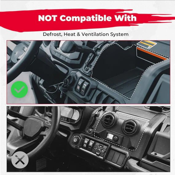 Electric Device Tablet Holder for Can am Defender HD5/8/10 - 3 Star UTV