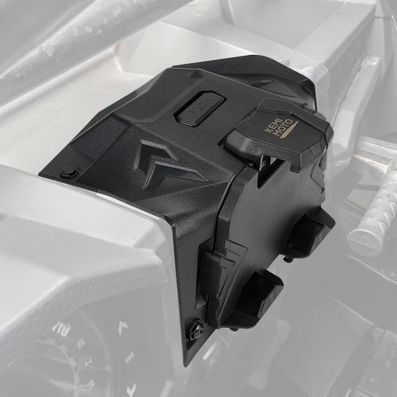 Electric Device Tablet Holder GPS Mount Storage Box for Polaris RZR XP 1000/ XP Turbo - 3 Star UTV