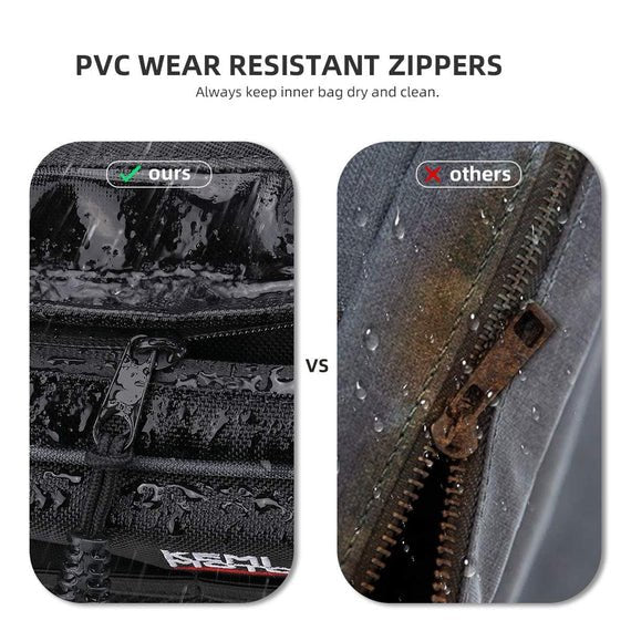 Front Door Bags with Removable Knee Pad for RZR PRO XP 2020 - 2024 - 3 Star UTV