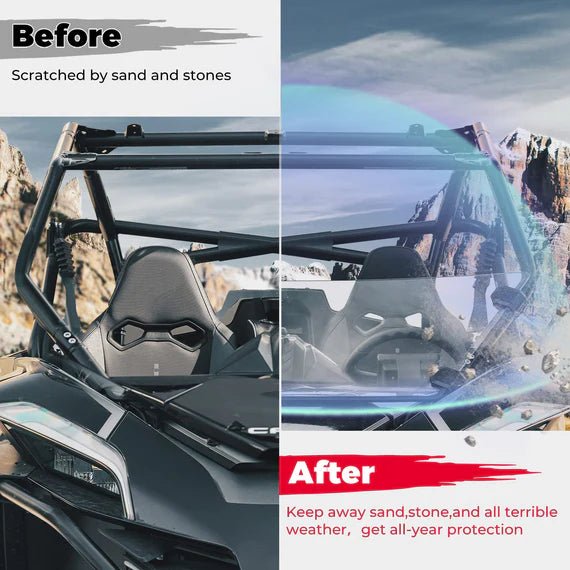 Front Half Windshield for CFMOTO ZForce 950 - 3 Star UTV