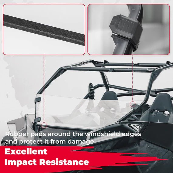 Front Half Windshield for CFMOTO ZForce 950 - 3 Star UTV