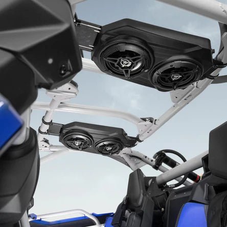 Kemimoto - 6.5" UTV Bluetooth Sound System Speakers for UTVs with 1.625" to 1.9" Roll Bars (Copy) - 3 Star UTV