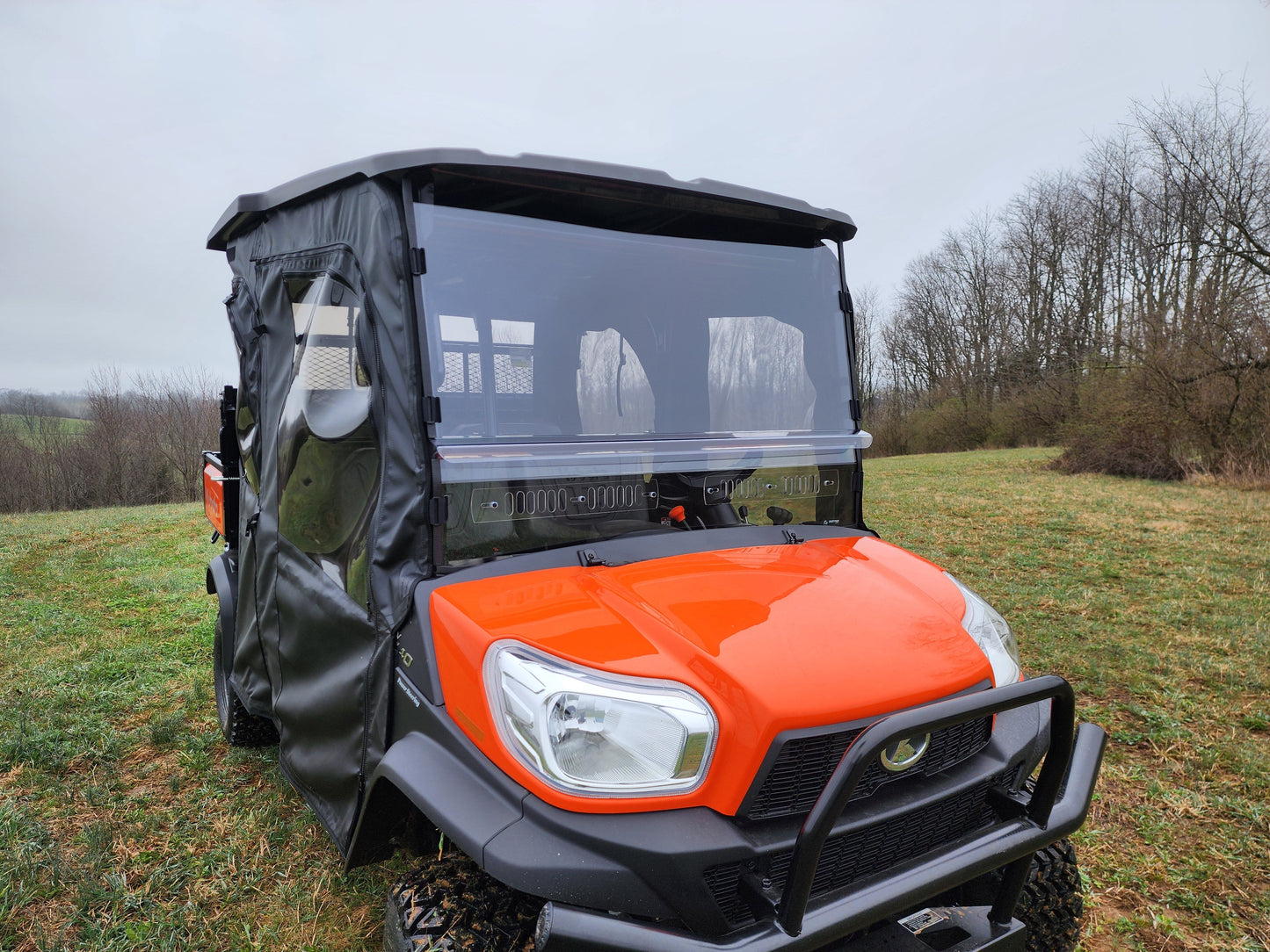 Kubota RTV X1140 - 2 Pc Scratch - Resistant Windshield - 3 Star UTV