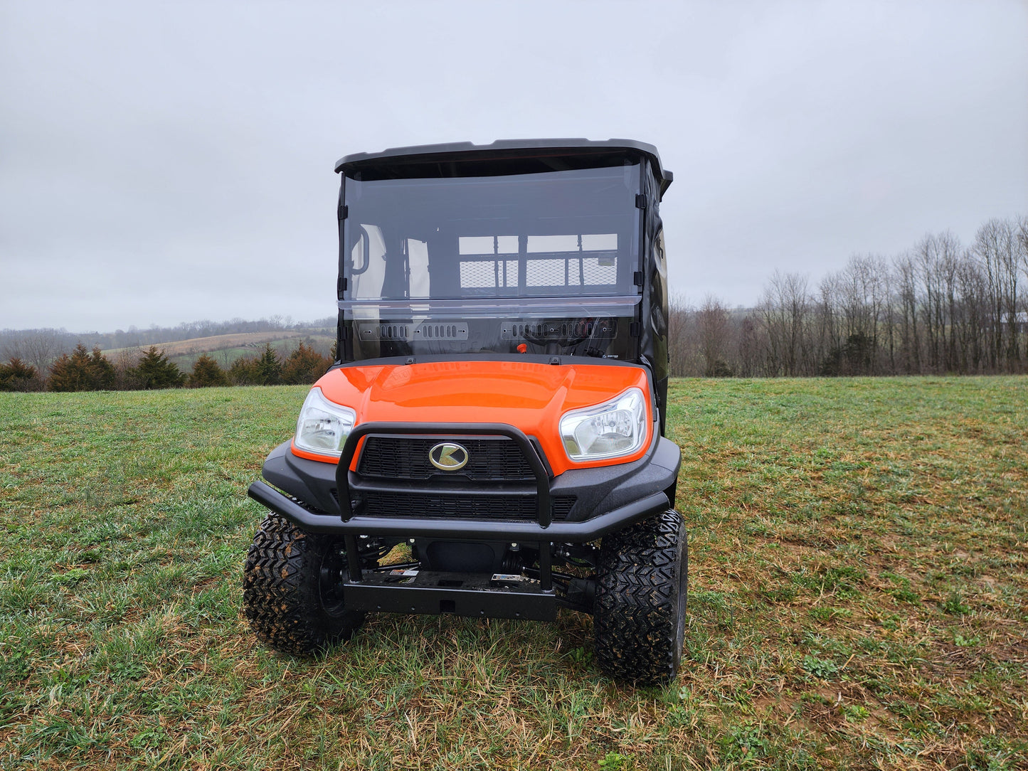 Kubota RTV X1140 - 2 Pc Scratch - Resistant Windshield - 3 Star UTV