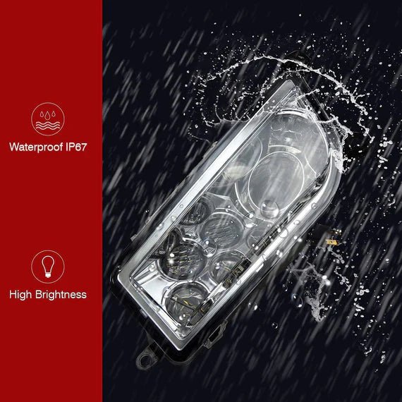 LED Headlight 30W for Polaris RZR XP 1000/Turbo/S 900 2014 - 2023 - 3 Star UTV