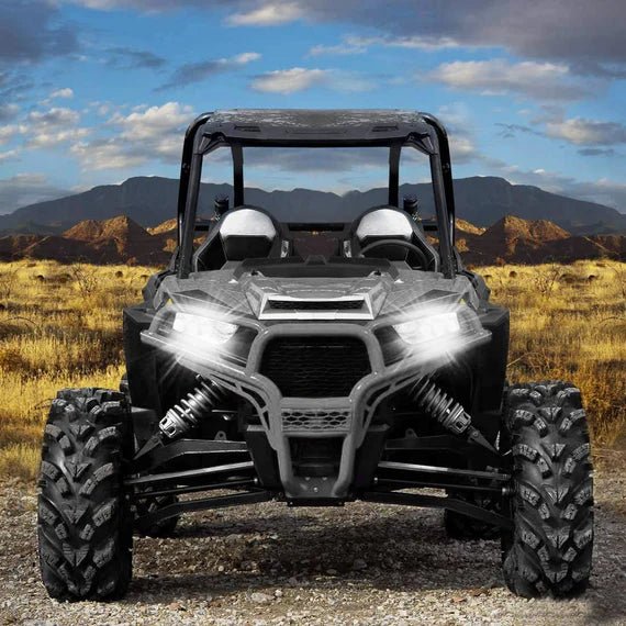 LED Headlight 30W for Polaris RZR XP 1000/Turbo/S 900 2014 - 2023 - 3 Star UTV