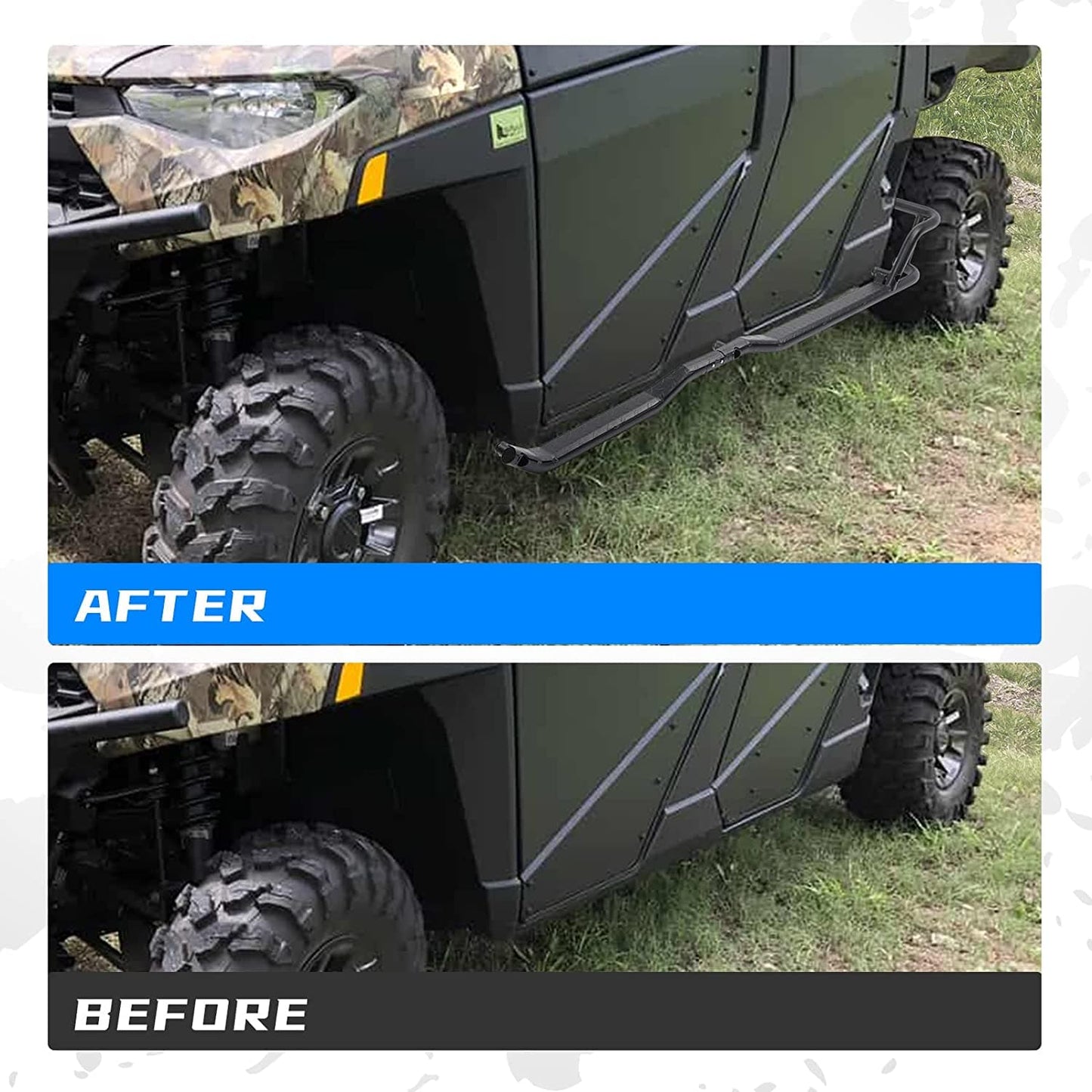 Nerf Bars Rock Sliders for Ranger Crew XP 1000 2019 - 2025 - 3 Star UTV
