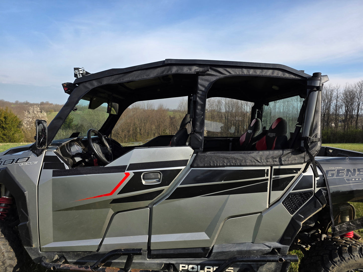 Polaris General Crew - Door/Rear Window Combo - 3 Star UTV