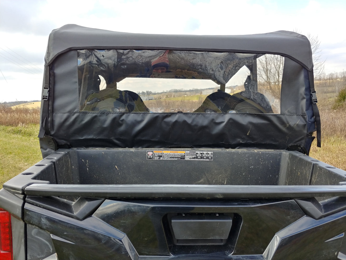Polaris General Crew - Full Cab Enclosure for Hard Windshield - 3 Star UTV