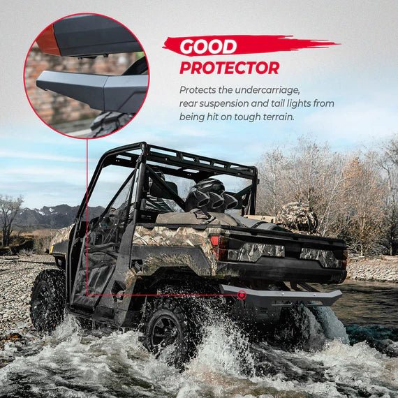Rear Brushguard Bumper for Polaris Ranger XP 1000 / CREW 2018 - 2024 - 3 Star UTV