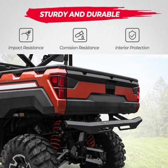 Rear Brushguard Bumper for Polaris Ranger XP 1000 / CREW 2018 - 2024 - 3 Star UTV