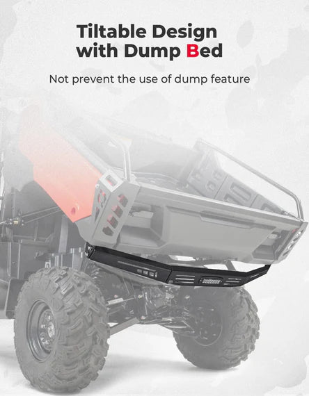 Rear Bumper for Pioneer 1000 1000 - 6 2016 - 2025 - 3 Star UTV