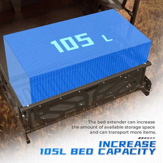 Rear Cargo Bed Extender for Pioneer 1000 - 5 700 - 4 2016 - 2024 - 3 Star UTV