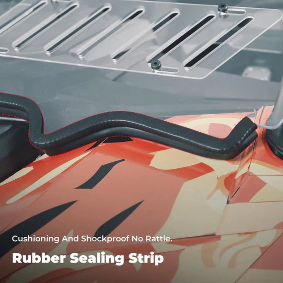 RZR Pro XP/Pro XP 4 Scratch - Resistant 3 - in - 1 Folding Half Windshield - 3 Star UTV