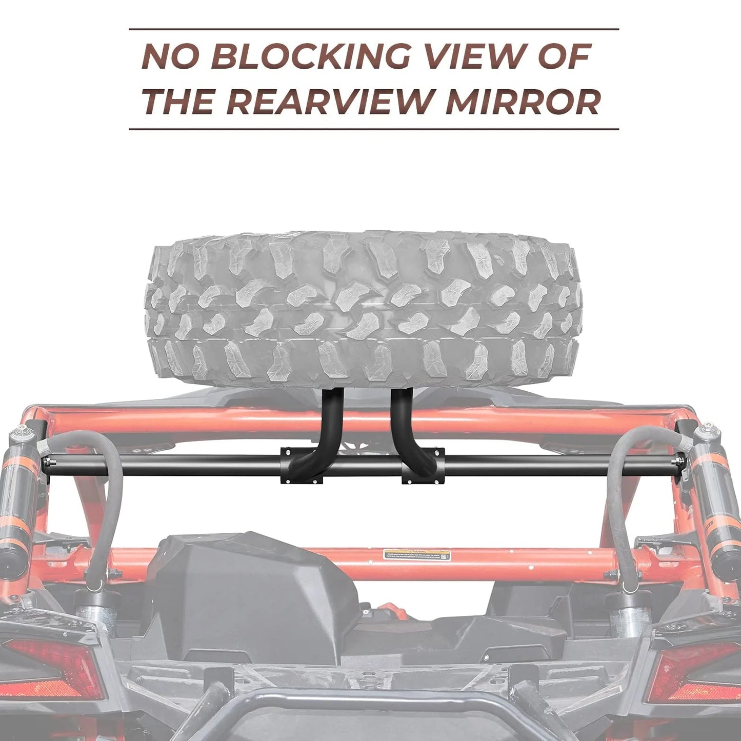 Spare Tire Mount for Can Am Maverick X3 / X3 Max - 3 Star UTV