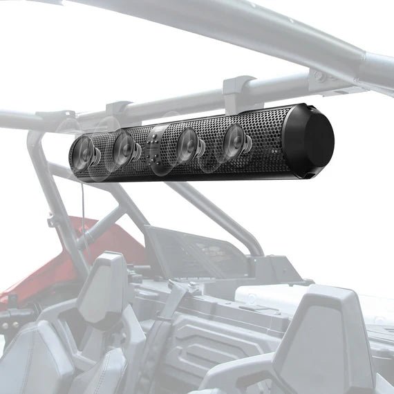 SxS UTV Sound Bar System Bluetooth Speaker 500W 28" Outdoor Marine Soundbars - 3 Star UTV