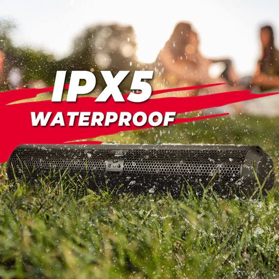 SxS UTV Sound Bar System Bluetooth Speaker 500W 28" Outdoor Marine Soundbars - 3 Star UTV