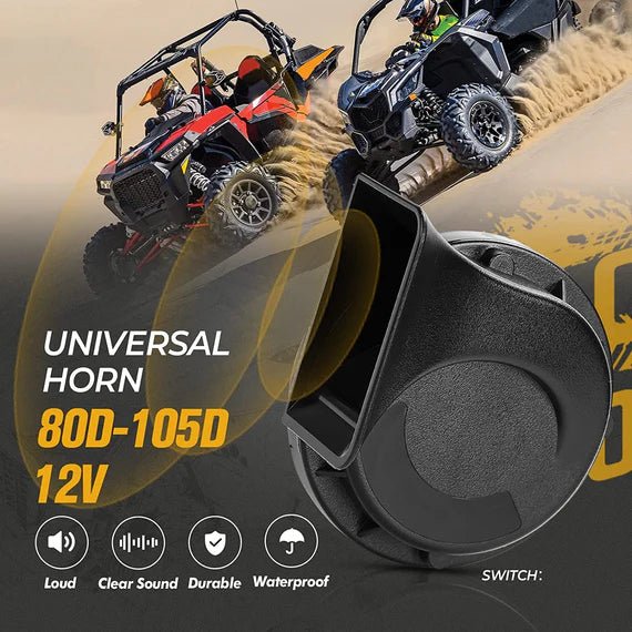 Universial UTV Turn Signal Kit & 105D Horn for Polaris, Can - Am, Pioneer - 3 Star UTV