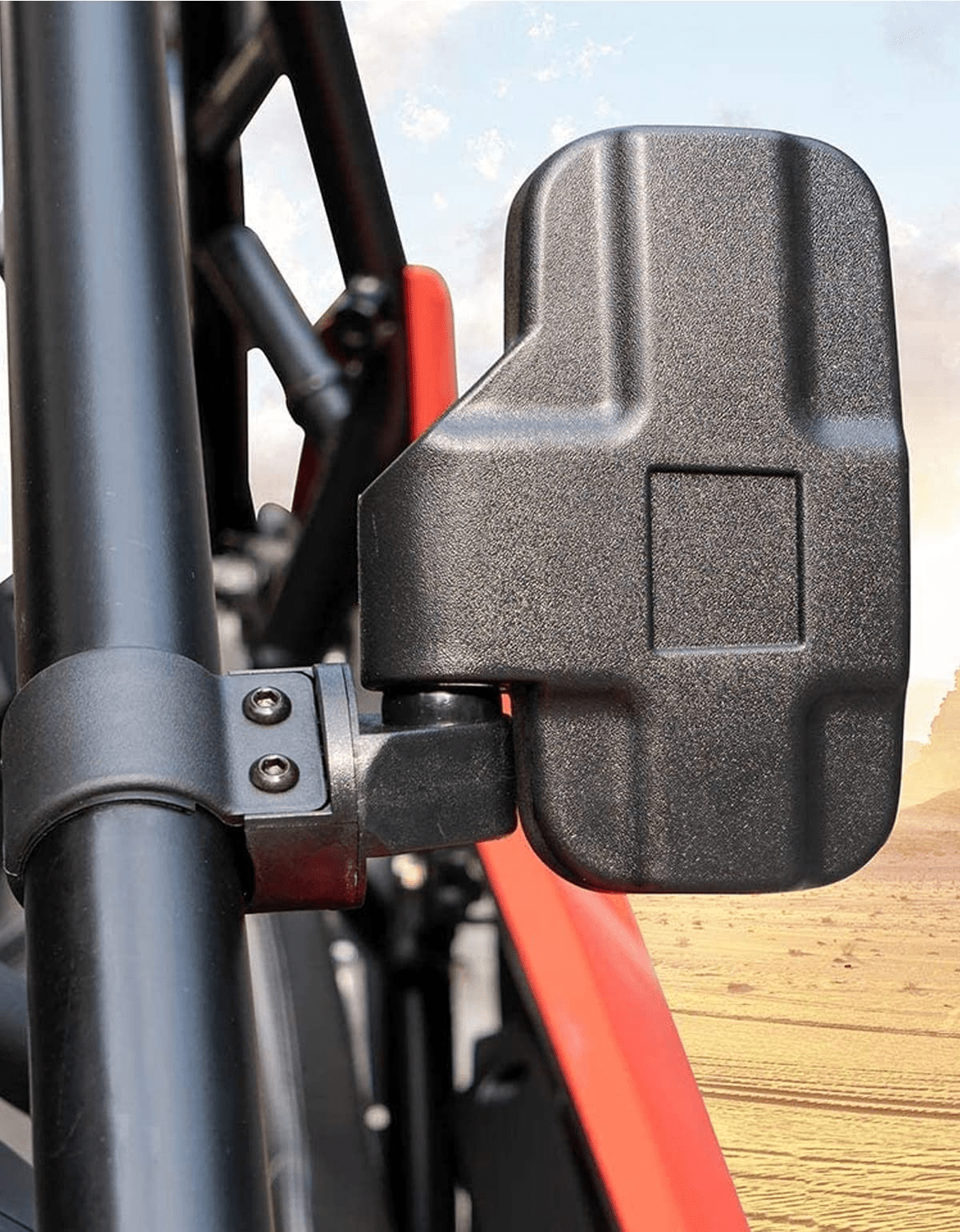 UTV 1.75" / 2" Side View High Impact Convex Mirror - 3 Star UTV
