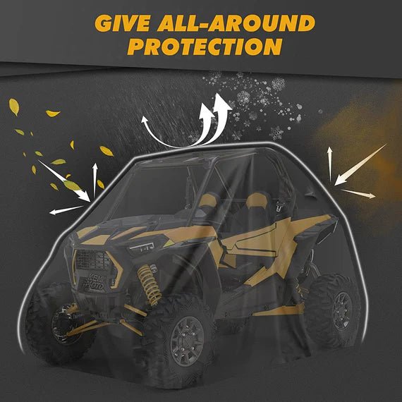 UTV 420D Waterproof Covers 2 Seater for Can - Am, Polaris, Kawasaki - 3 Star UTV