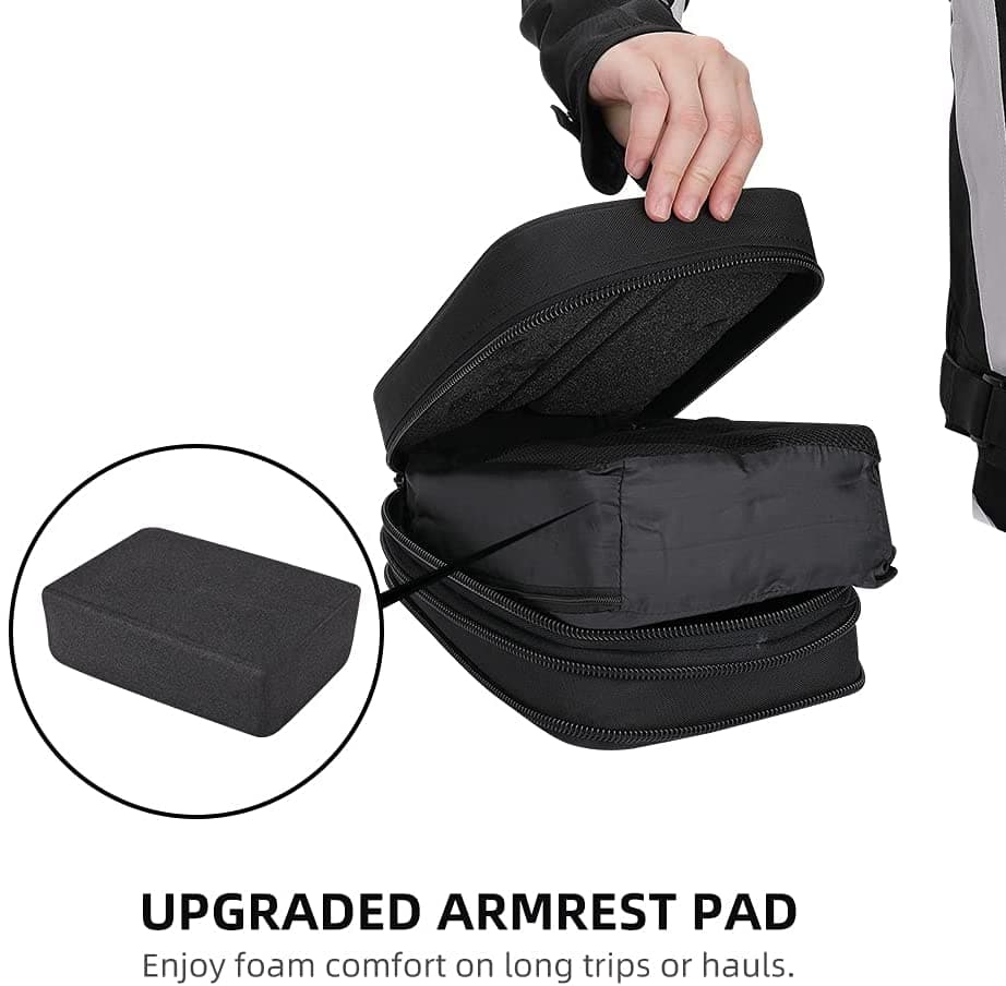 UTV Armrest Safe 1680D High - Density Storage Bag for Polaris RZR 900/1000/XP Turbo - 3 Star UTV
