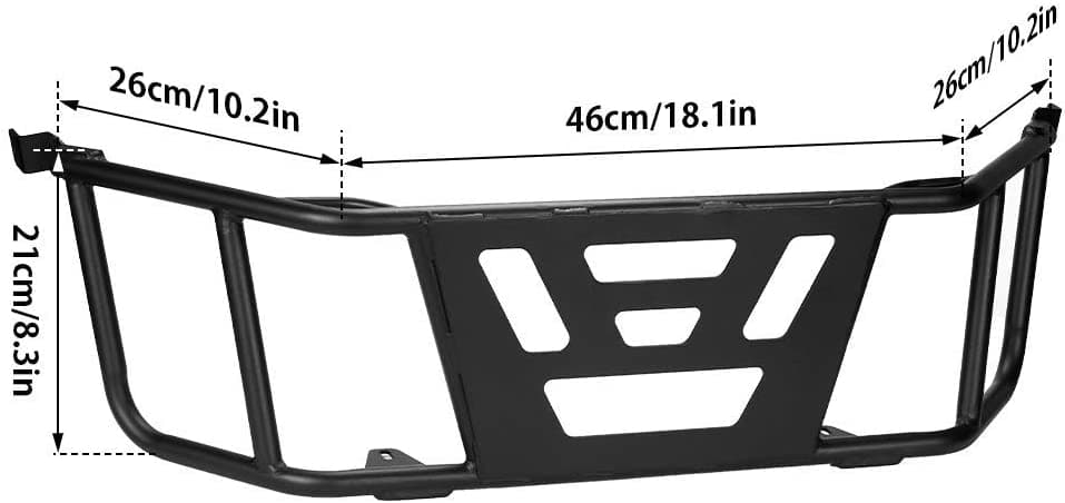 UTV Bed Enclosure Cargo Tailgate Extender for Talon 1000X 1000R 1000X - 4 2019 - 2024 - 3 Star UTV