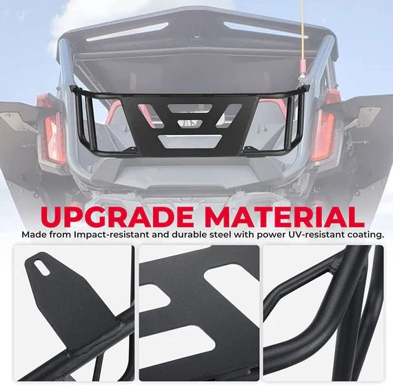 UTV Bed Enclosure Cargo Tailgate Extender for Talon 1000X 1000R 1000X - 4 2019 - 2024 - 3 Star UTV