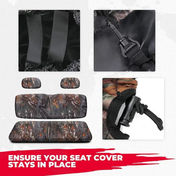 UTV Camo Seat Covers for Polaris Ranger 500 700 800 - 3 Star UTV