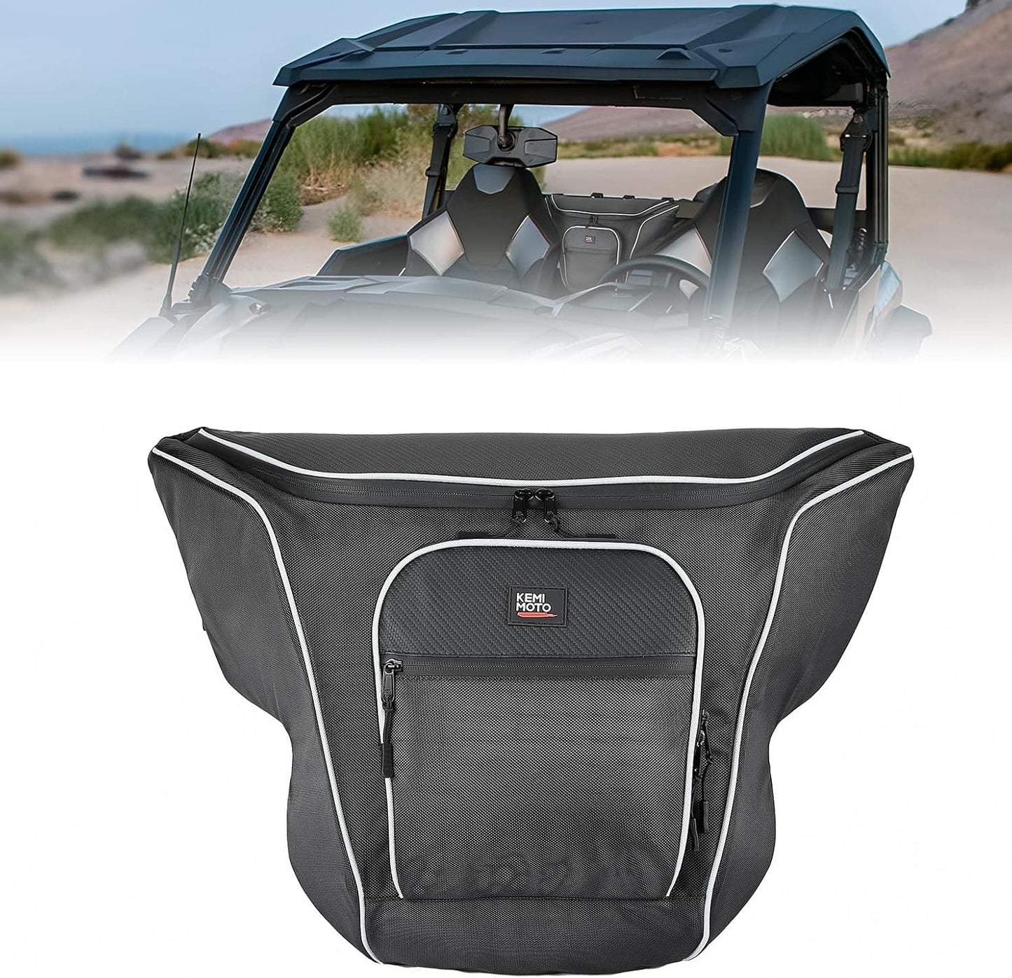 UTV Center Seat Bag for Polaris General 1000/ XP 1000 2016 - 2024 - 3 Star UTV
