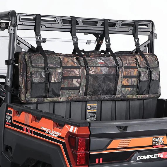UTV Double Gun Holder Tool Rack for Hunting Gear - 3 Star UTV