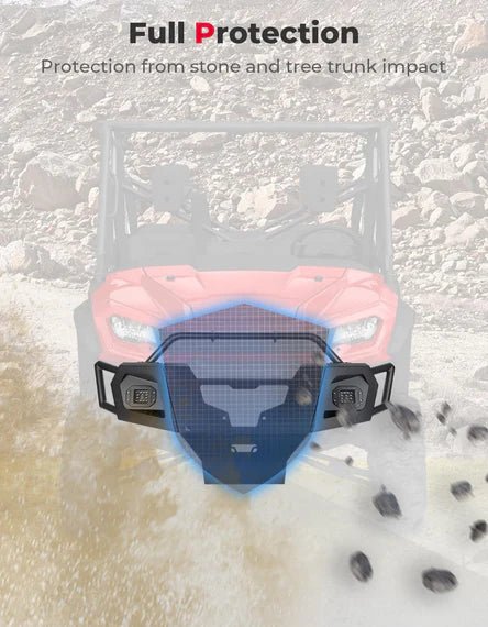 UTV Front Bumper with Lights for Pioneer 1000 - 6 2023 - 2024 - 3 Star UTV