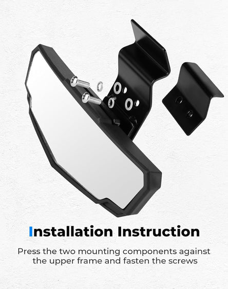 UTV Rear View Mirror for Polaris Ranger/ Can - Am Defender - 3 Star UTV
