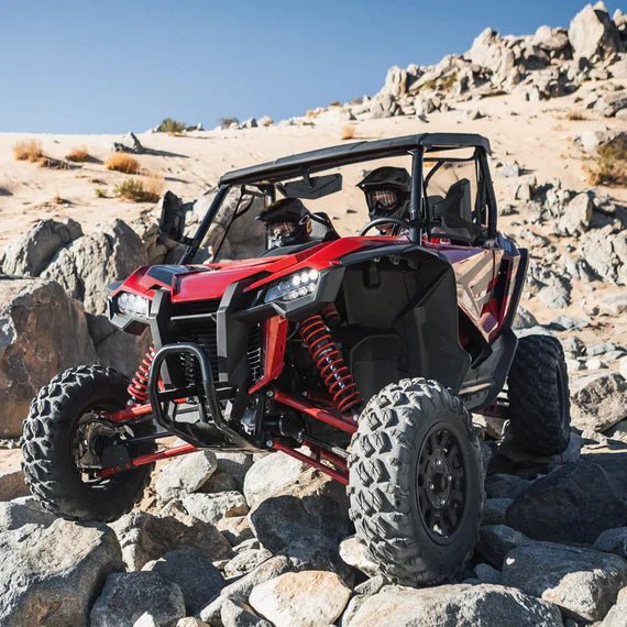 UTV Side Mirrors and Center Mirror for Can Am Maverick X3/ RZR w/ 1.6" - 2" Roll Bar - 3 Star UTV