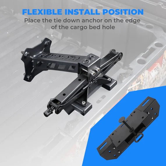 UTV Spare Tire Mount for Polaris Ranger 500 1000 XP 1000 - 3 Star UTV