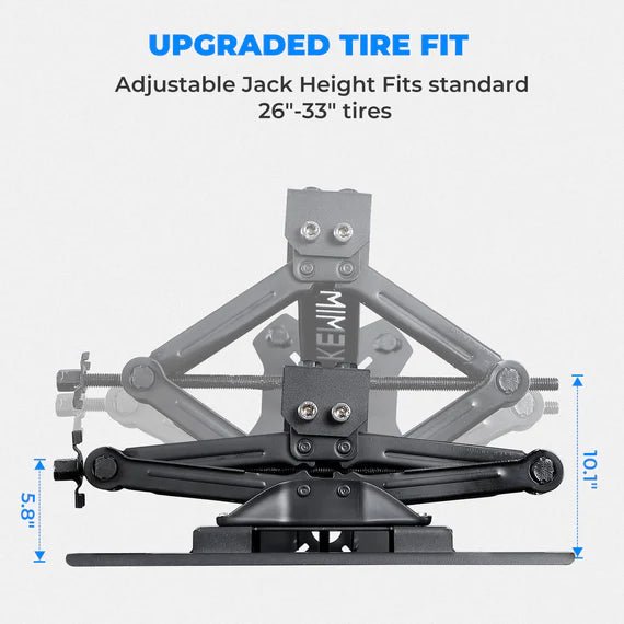 UTV Spare Tire Mount for Polaris Ranger 500 1000 XP 1000 - 3 Star UTV