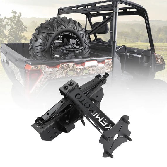 UTV Spare Tire Mount for Polaris Ranger 500 1000 XP 1000 - 3 Star UTV