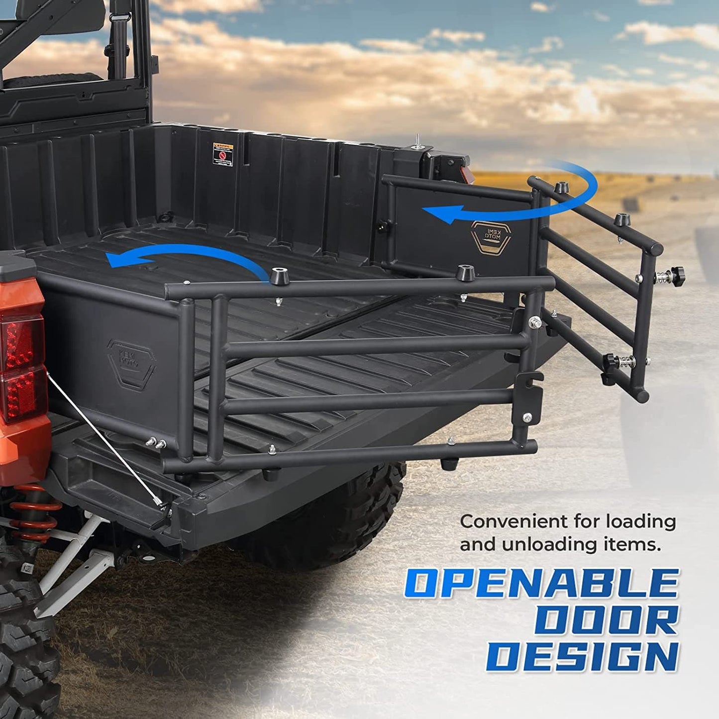 UTV Tailgate Extender for Ranger 1000/XP 1000/Crew 2017 - 2024 - 3 Star UTV