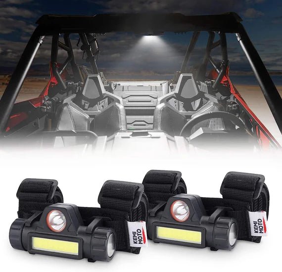 UTV Universal Interior Lights for 1.25 - 2" Roll bar - 3 Star UTV